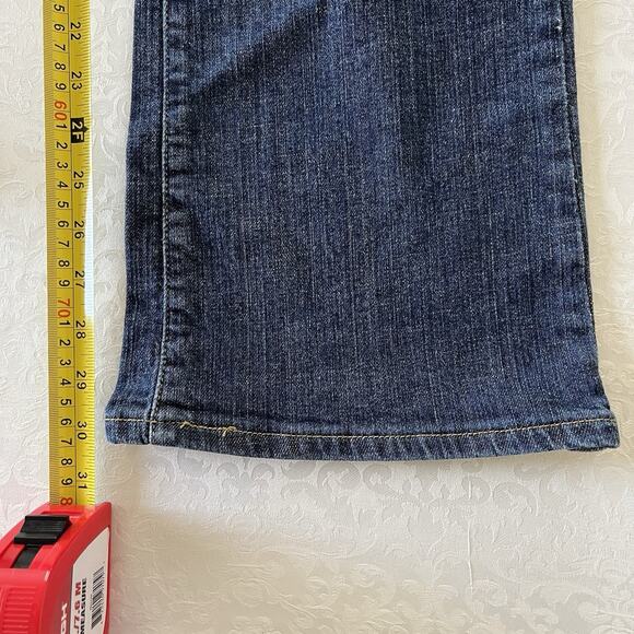 Levis Jeans Womens 10 Blue 529 Curvy Bootcut Medium Wash Denim Stretchy Classic - Picture 10 of 11